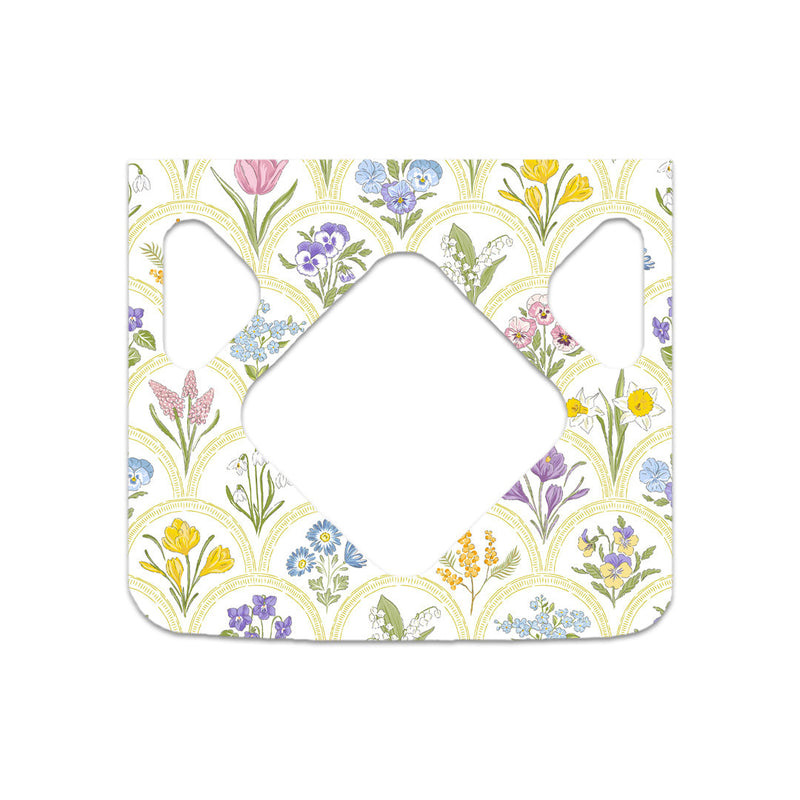 Peelz Garden Arches Sticker for Medtronic MiniMed 770G & 780G Peelz/Stickers White Smoke Front Peelz