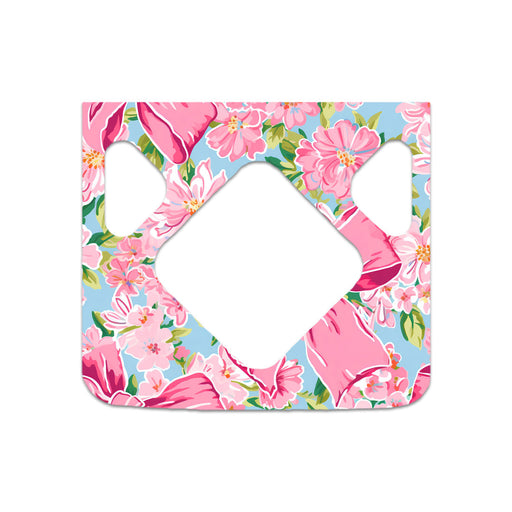 Peelz Blossom Bows Sticker for Medtronic MiniMed 770G & 780G Peelz/Stickers White Smoke Front Peelz
