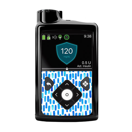 Peelz Level Lines Medtronic MiniMed 770G & 780G Sticker - Pump Peelz Peelz/Stickers Black Whole System Peelz (front back + clip),Front Peelz,Back and Clip Peelz