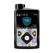 Peelz Après Ski Medtronic MiniMed 770G & 780G Sticker - Pump Peelz Peelz/Stickers Black Whole System Peelz (front back + clip)
