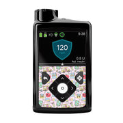 Peelz Tiny Scholar Medtronic MiniMed 770G & 780G Sticker - Pump Peelz Peelz/Stickers Black Whole System Peelz (front back + clip),Front Peelz,Back and Clip Peelz