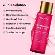 Maree Hydrating Pore Refining Toner Misty Rose 1 item - Complete your routine,2 items - Good choice,3 items - Best price