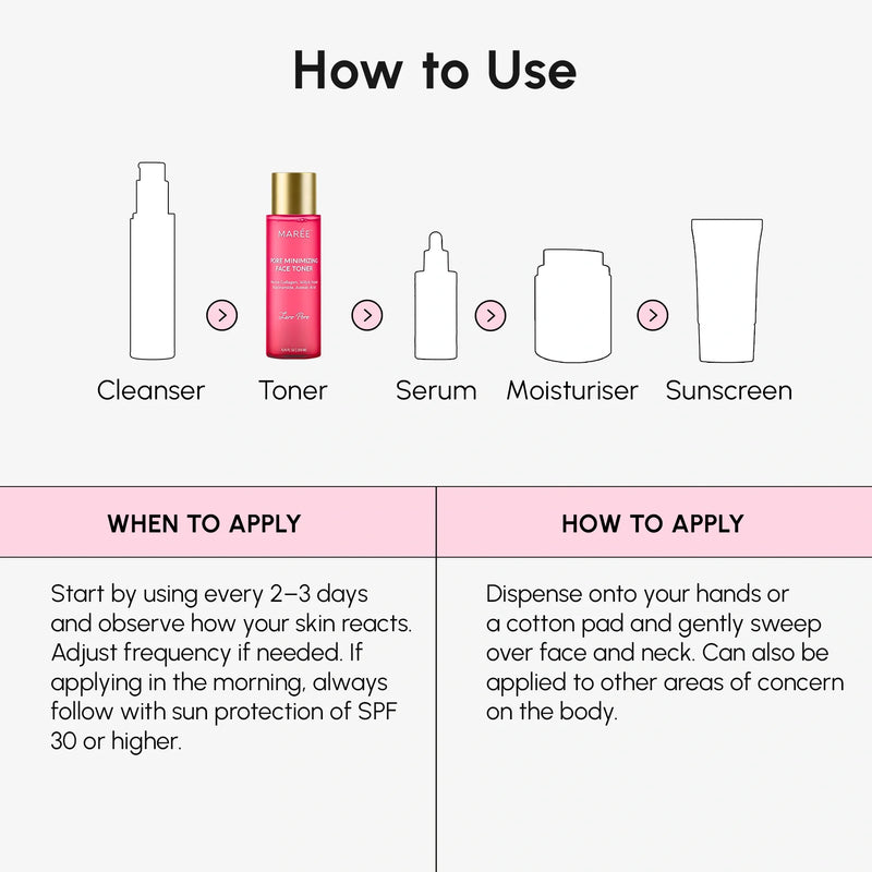 Maree Hydrating Pore Refining Toner White Smoke 1 item - Complete your routine,2 items - Good choice,3 items - Best price