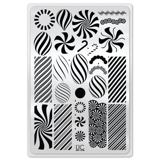 UberChic Beauty Mint To Be Stamping Plate Black