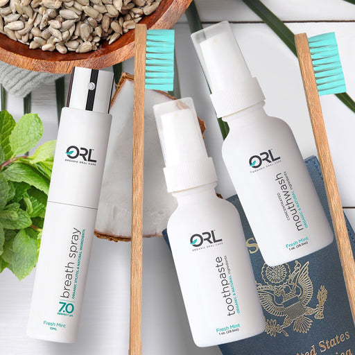ORL Fresh Mint Travel Collection Light Gray