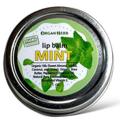 OrganHerb OrganHerb Organic Mint Lip Balm 1 oz – Refreshing Hydration with Pure Peppermint Essence Organic Lip Balms Dark Slate Gray