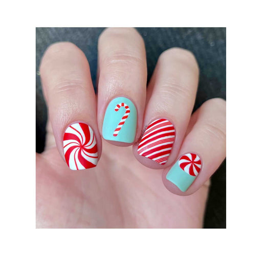 UberChic Beauty Mint To Be Stamping Plate Rosy Brown