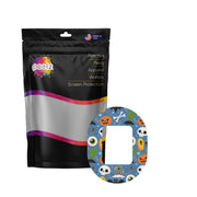Peelz Spooky Night Tandem Mobi Patch Tape - Pump Peelz Patch Medical Tape White Smoke 12-Pack (Set of 12 Patches),4-Pack (Set of 4 Patches),1-Patch (One Single Patch)