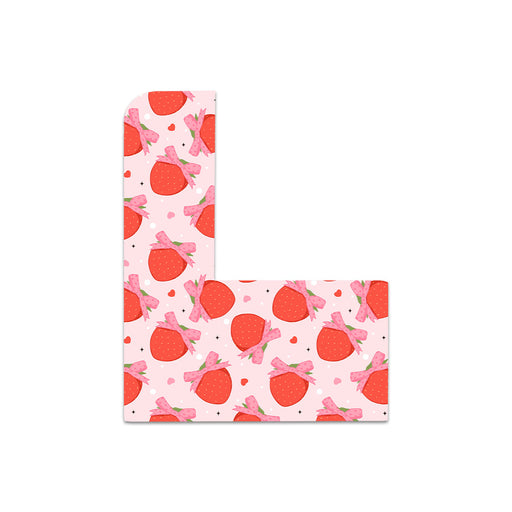 Peelz Strawberry Kisses Tandem Mobi Sticker - Pump Peelz Peelz/Stickers White Smoke