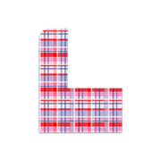 Peelz Party Plaid Tandem Mobi Sticker - Pump Peelz Peelz/Stickers White Smoke