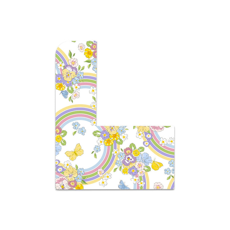 Peelz Rainbow Blooms Sticker for Tandem Mobi Peelz/Stickers White Smoke
