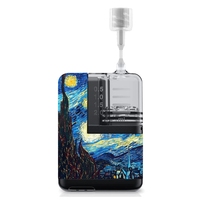 Peelz starry night for Tandem Mobi Peelz/Stickers White Smoke