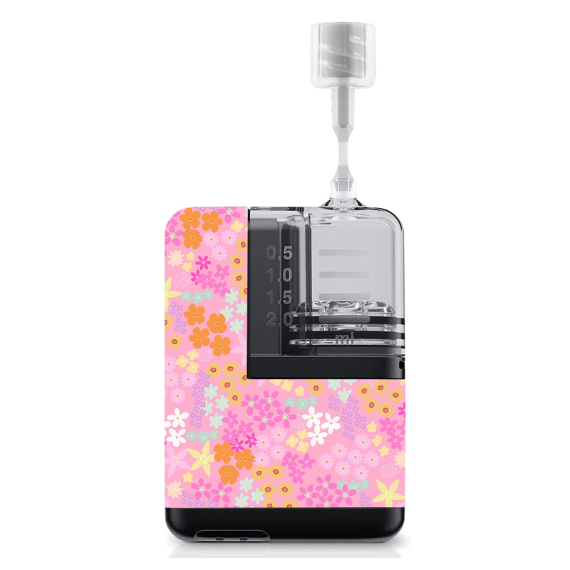 Peelz Pink Petals Tandem Mobi Sticker - Pump Peelz Peelz/Stickers White Smoke