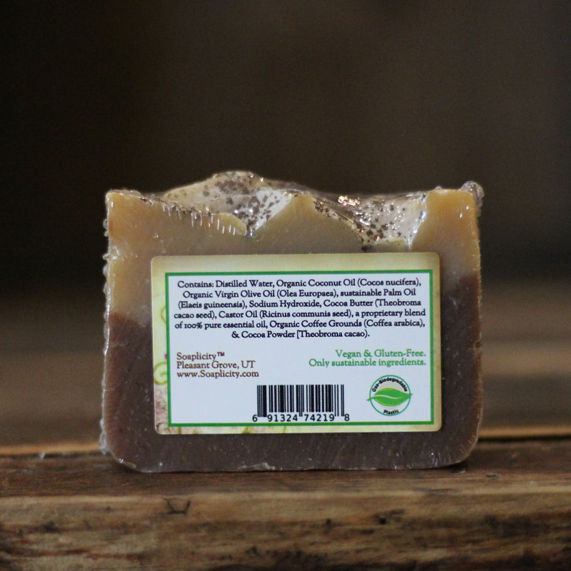 Soaplicity Mocha Mojo Coffee Soap Bar Soap Bar Dark Slate Gray