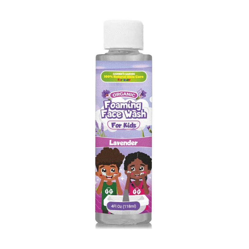 Garner's Garden Organic Foaming Face Wash For Kids Baby Care White Smoke Lavender / 4 oz Refill