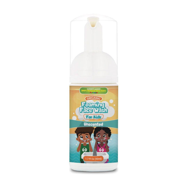 Garner's Garden Organic Foaming Face Wash For Kids Baby Care White Smoke Unscented / 1.7 oz Organic Foaming Face Wash For Kids