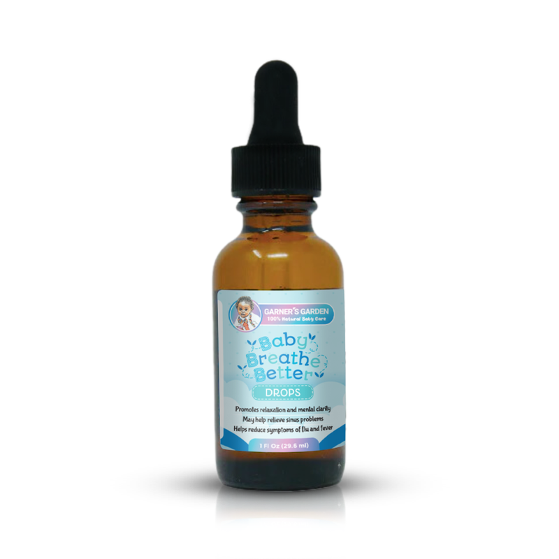 Garner's Garden Breathe Better Baby Drops Humidifier Oil White Smoke