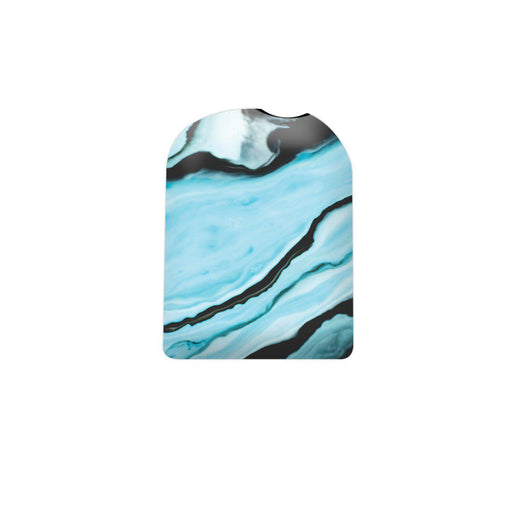 Peelz Modern Marble Pod Sticker – Pump Peelz Peelz/Stickers Light Blue
