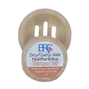 By Robin Creations Moisturizing Shampoo Bar for Dry/Curly Hair Shampoo White Smoke 1 Bar with Bamboo Tray