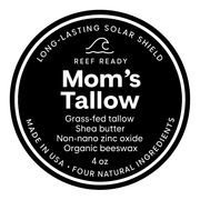 Mom’s Tallow Long-Lasting Solar Shield Black 2 oz,4 oz