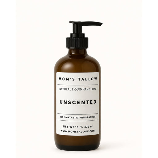 Mom’s Tallow Luxurious Tallow Hand Soap White Smoke Unscented