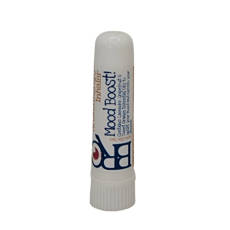 By Robin Creations Mood Boost Aromatherapy Inhaler Aromatherapy Dark Gray Plastic - without a keychain