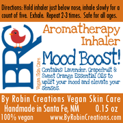 By Robin Creations Mood Boost Aromatherapy Inhaler Aromatherapy White Smoke Plastic - without a keychain,Plastic - with a keychain,Bamboo (100% Plastic-Free & Zero Waste)