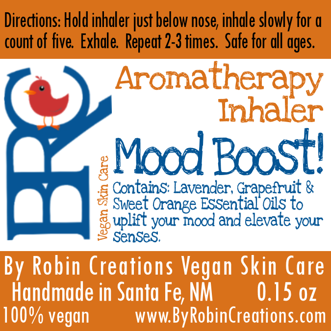 By Robin Creations Mood Boost Aromatherapy Inhaler Aromatherapy White Smoke Plastic - without a keychain,Plastic - with a keychain,Bamboo (100% Plastic-Free & Zero Waste)