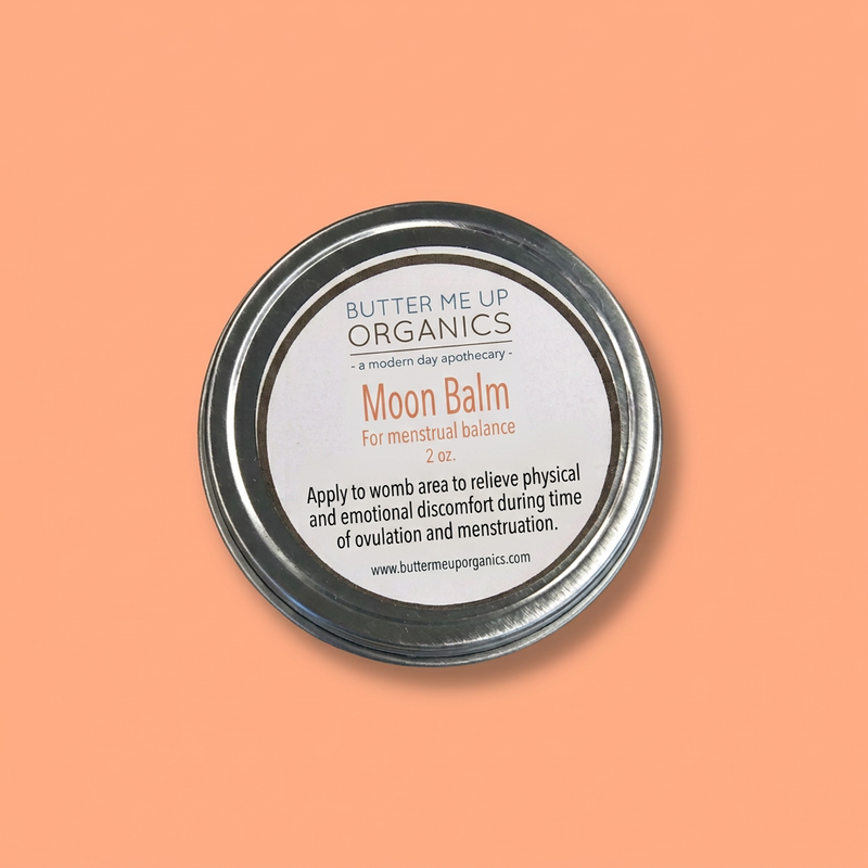 Butter Me Up Organics Moon Balm / Menstrual Care Body Light Salmon