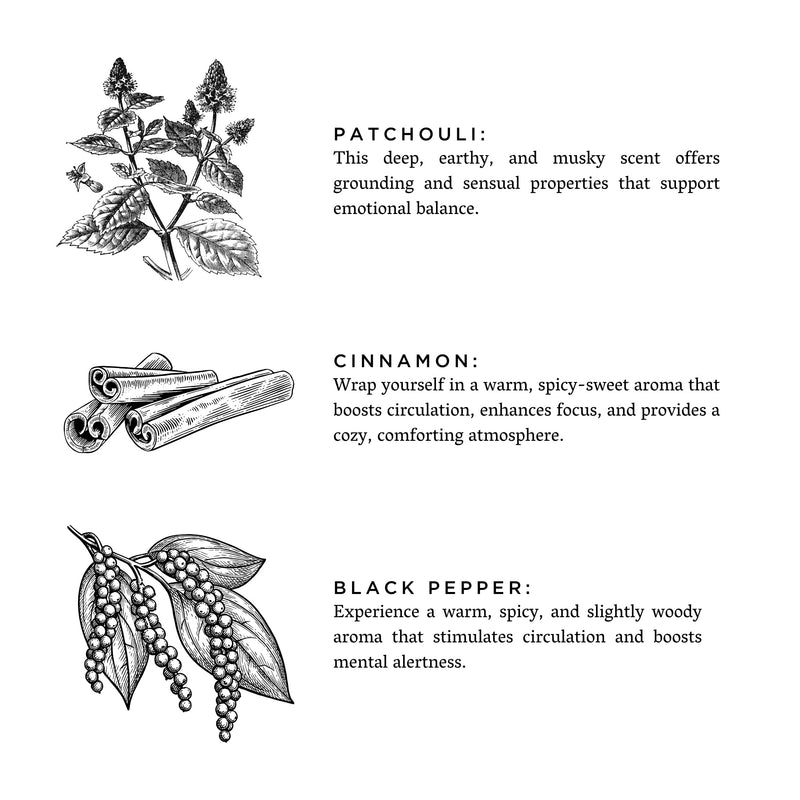 Slow North Moonglow - Signature Candle (Patchouli + Cinnamon + Black Pepper) Frosted Candles White Smoke