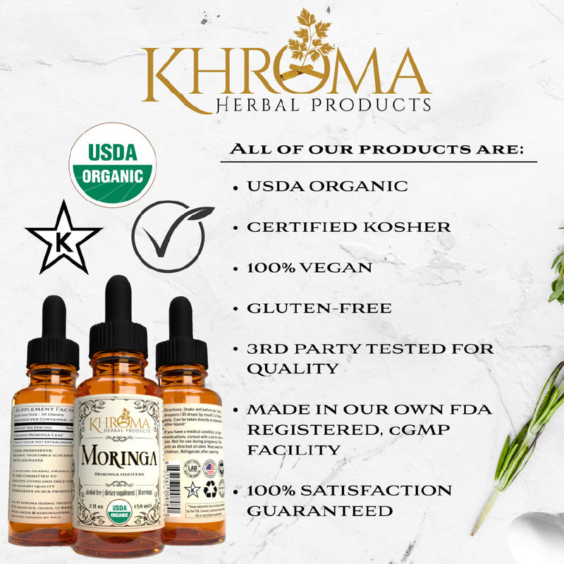 Khroma Herbal Products Organic Moringa White Smoke