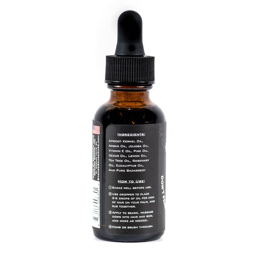 Badass Beard Care The Mountain Man Beard Oil OIL Dark Slate Gray BABC