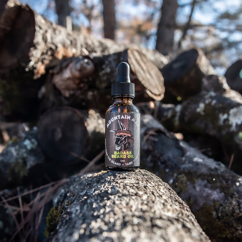 Badass Beard Care The Mountain Man Beard Oil OIL Dark Slate Gray BABC