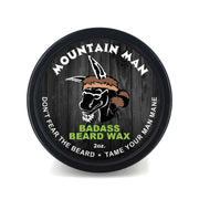 Badass Beard Care The Mountain Man Beard Wax WAX Dark Slate Gray BABC