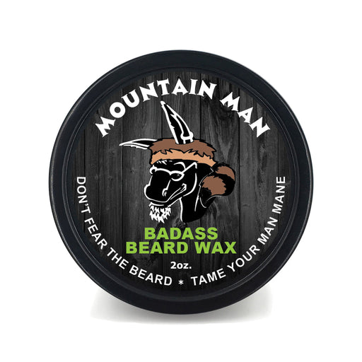 Badass Beard Care The Mountain Man Beard Wax WAX Dark Slate Gray BABC
