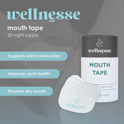 Wellnesse Mouth Tape Oral Care Dim Gray