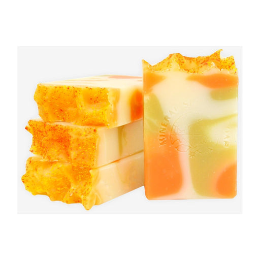 Mineral Springs Soap Moxie Pineapple Orange Handcrafted Soap Goldenrod