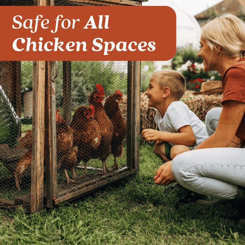 EcoStrong Chicken Coop Odor Eliminator Pet & Animal > Chicken Coop Odor Sienna 1 Gallon Jug,32 oz Sprayer Bottle