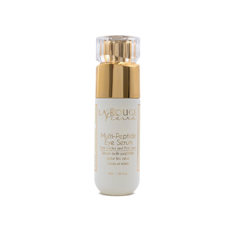 VIP Extensions La Rouge Pierre Crystal Collection Illuminating Multi-Peptide Eye Serum Skin Care Gray