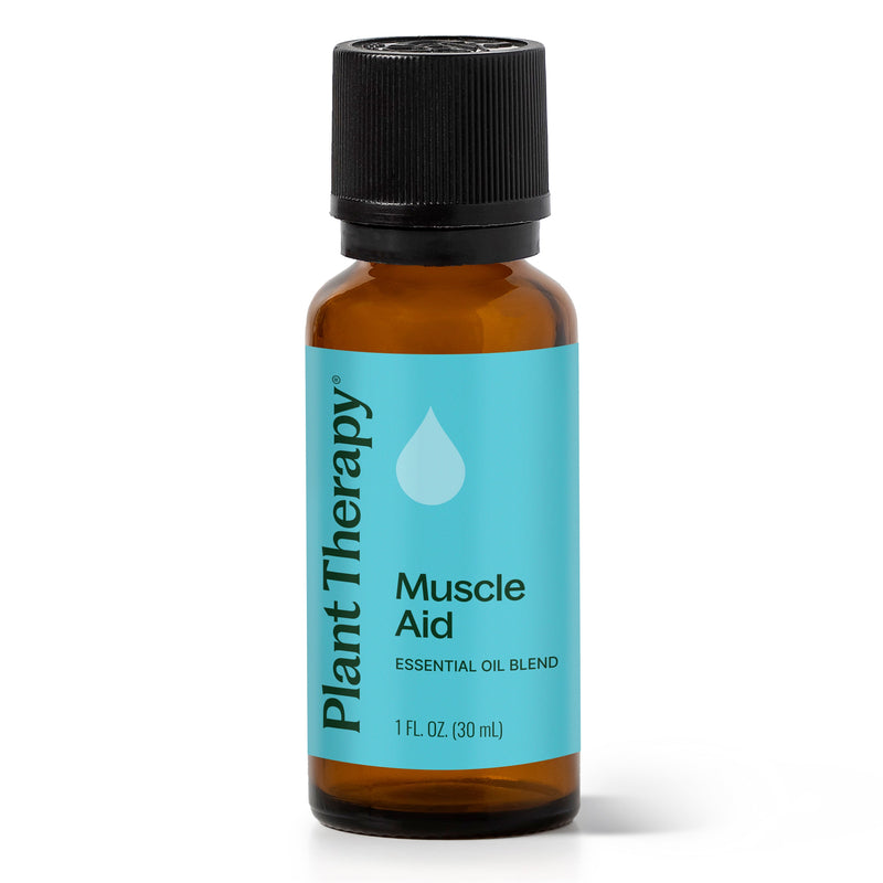Plant Therapy Muscle Aid Essential Oil Blend Essential Oil White Smoke 30 mL