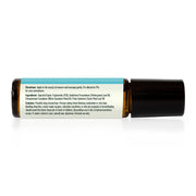 Plant Therapy Muscle Aid Essential Oil Blend Pre-Diluted Roll-On Essential Oil Black 10 mL