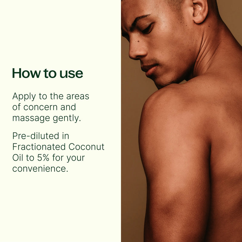 Plant Therapy Muscle Aid Essential Oil Blend Pre-Diluted Roll-On Essential Oil Seashell 10 mL