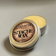 Long Rifle Soap Co. Mustache Wax Shaving & Grooming Dark Gray