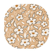 Peelz Muted Floral Overpatch Tape - Pump Peelz Patch Medical Tape Tan 12-Pack (Set of 12 Patches),4-Pack (Set of 4 Patches),1-Single (One Patch)
