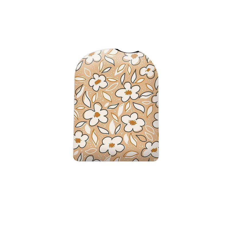 Peelz Muted Floral Pod Sticker – Pump Peelz Peelz/Stickers Tan