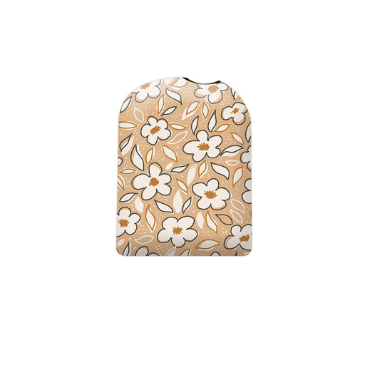 Peelz Muted Floral Pod Sticker – Pump Peelz Peelz/Stickers Tan