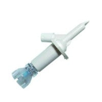 B. Braun Sterile Dispensing Pin with Standard Spike and SAFSITE® Valve (Case of 50) Medical Supplies White Smoke
