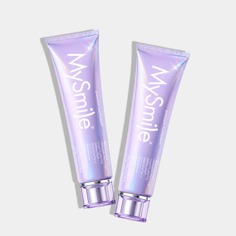 MySmile MySmile Purple Color Correcting Toothpaste 2 Pack Lavender