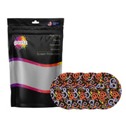 Peelz Mystic Dragons Patch Tape Designed for the FreeStyle Libre 3 Plus & Lingo Patch Medical Tape White Smoke 4-Pack (Set of 4 Patches)