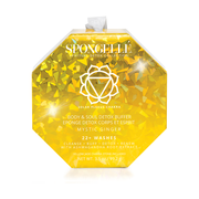 Spongellé Mystic Ginger | Spiritual Detox (Yellow Jade) Body Wash Infused Buffer White Smoke